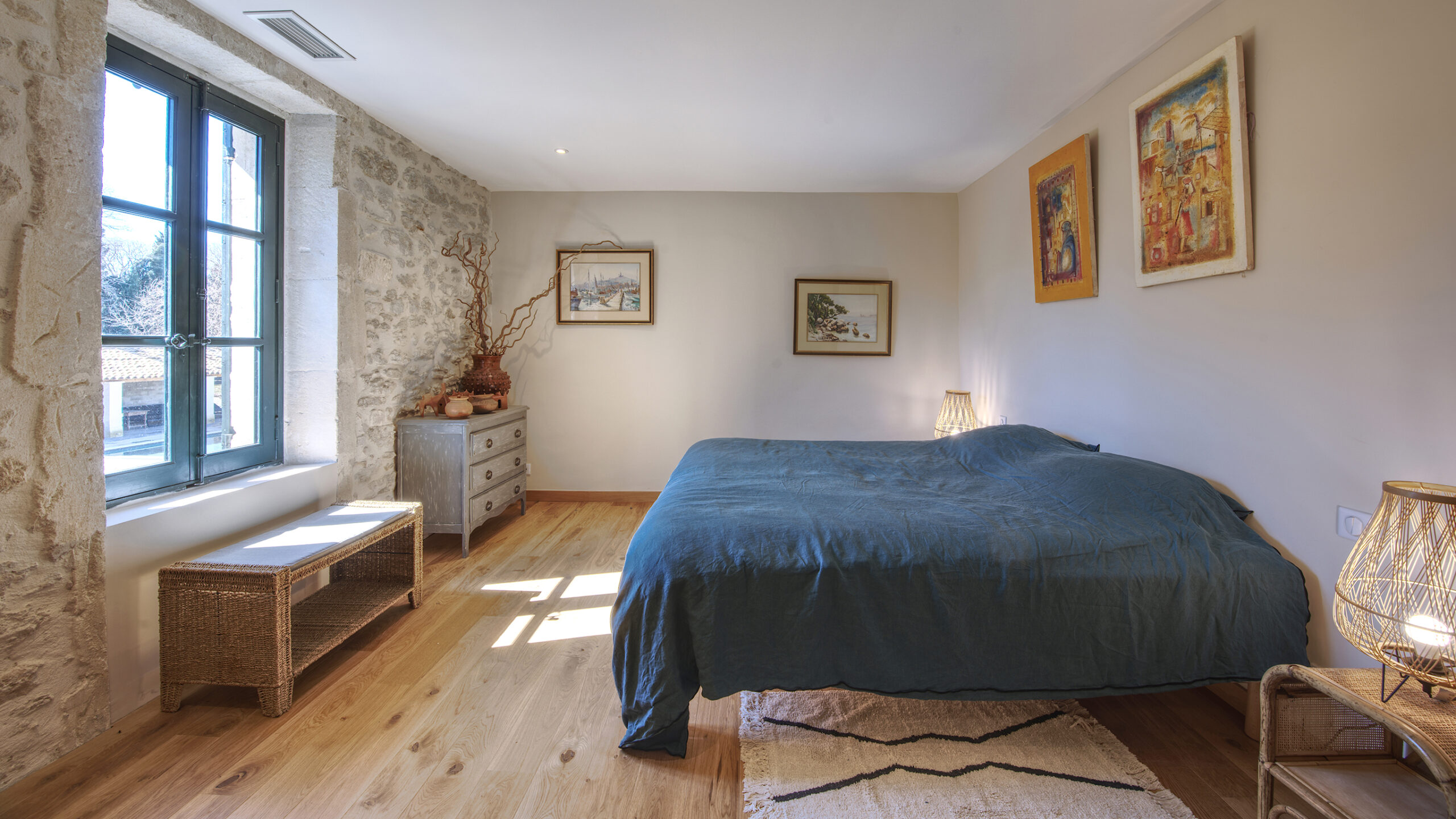 Chambre à louer au mas du grand chêne à Saint Rémy de Provence