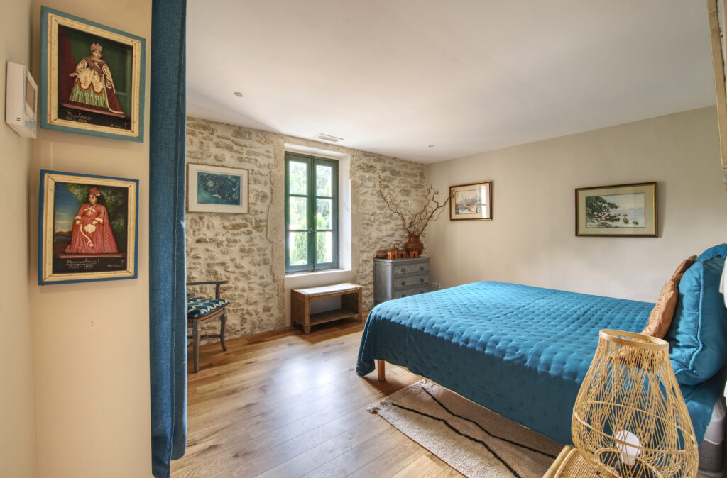 vakantiehuis in de Provence  slaapkamer